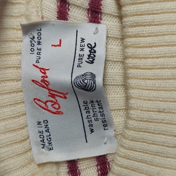 Byford 100% Wool Sweater Size L - Picture 6 of 8